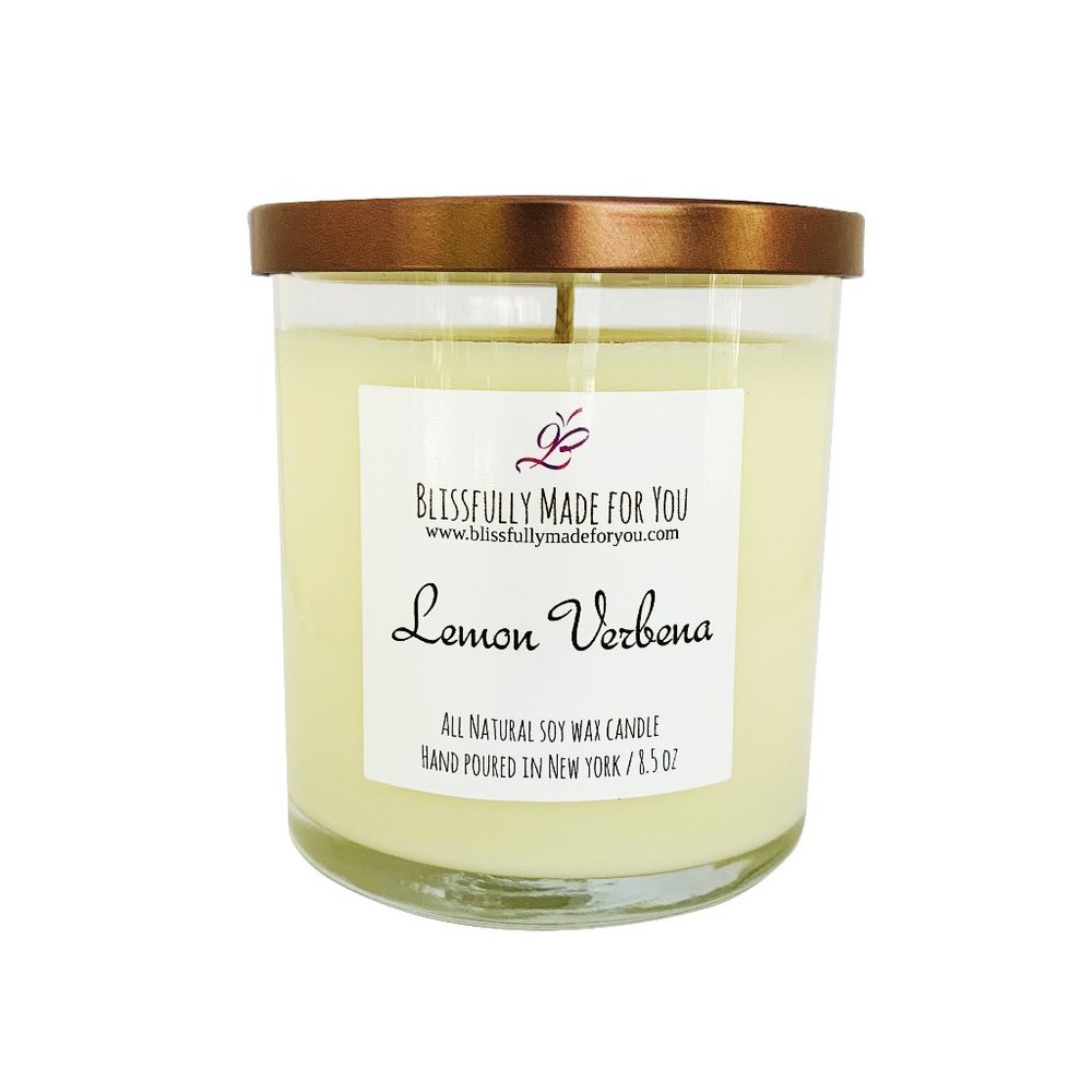 Soy Wax Candle - Lemon Verbena